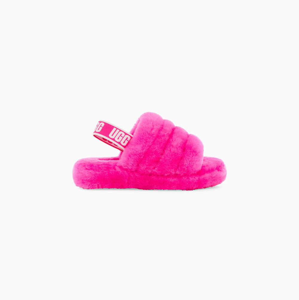 UGG Fluff Yeah - Badesandaler Barn - Rosa (NO-Z204)